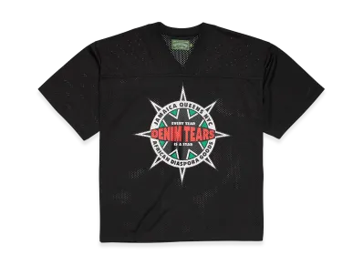 DENIM TEARS Every Star Football Jersey "Black"