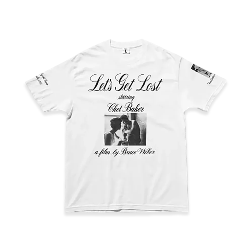 Weber x Let's get Lost T Shirt (Monochrome) "White"
