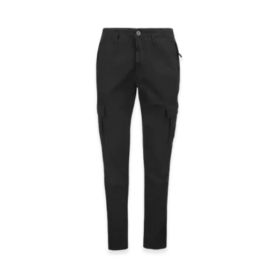Stone Island 303WA Old Treatment Slim Fit Cargo Pants- 24SS "Black"