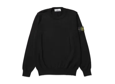 Stone Island Soft Organic Cotton Jersey "Black"