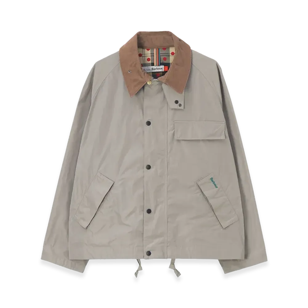 Barbour x Paul Smith Women's Transport Polyester Jacket "Beige"
