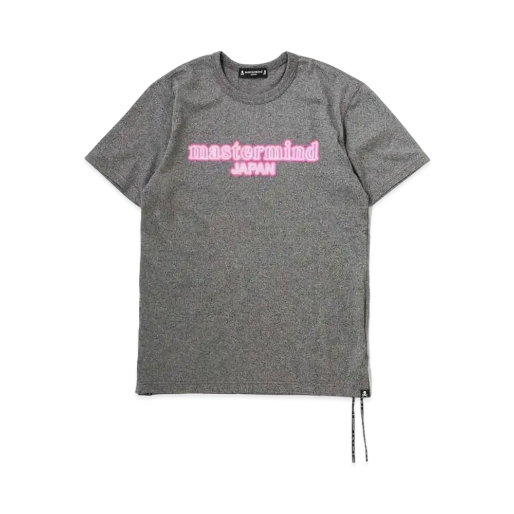 mastermind JAPAN Neon Logo Tee "Gray"