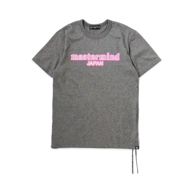 mastermind JAPAN Neon Logo Tee "Gray"
