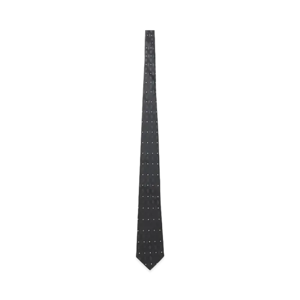 Yohji Yamamoto Pour Homme DOT JQ DERBY TIE A "Gray"