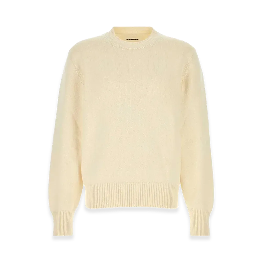 Jil Sander Cotton Sweater "White"