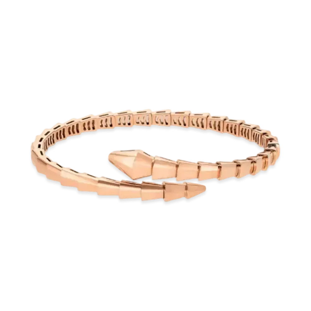 BVLGARI Serpenti Viper Bracelet "Pink Gold"