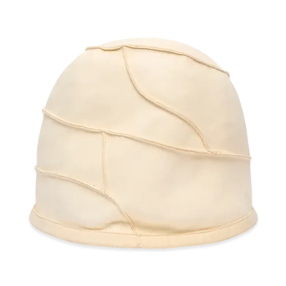 DENIM TEARS Tan Leather Skully "Tan"