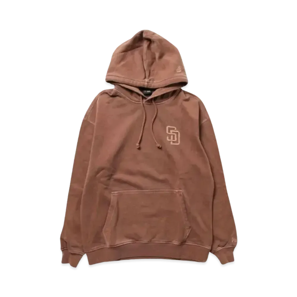 NEW ERA MLB Pigment Pullover Parka "Brown"