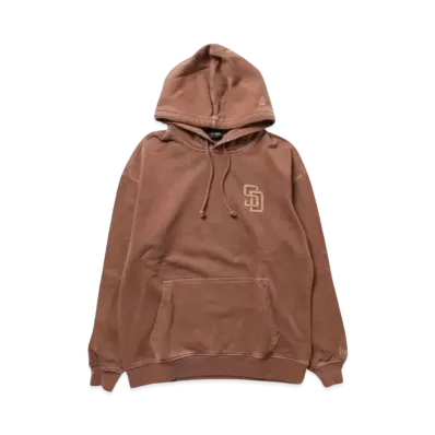 NEW ERA MLB Pigment Pullover Parka "Brown"