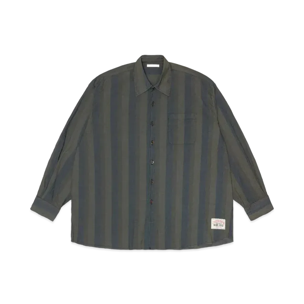 Stussy x Our Legacy Work Shop Borrowed Shirt "Olive"
