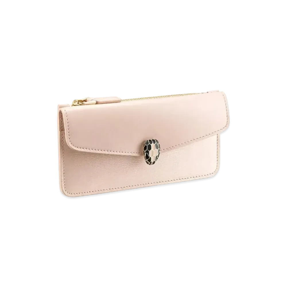 BVLGARI Serpenti Forever Card Holder "Pink"