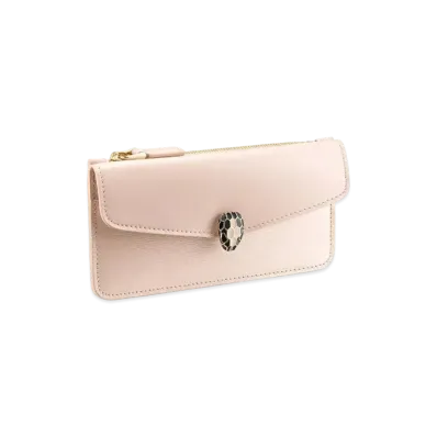 BVLGARI Serpenti Forever Card Holder "Pink"
