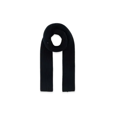 Maison Margiela Midnight Wool Scarf "Blue"