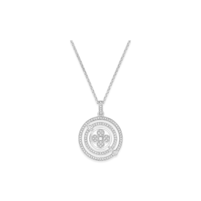 Louis Vuitton Idylle Blossom Medallion, White Gold and Diamonds