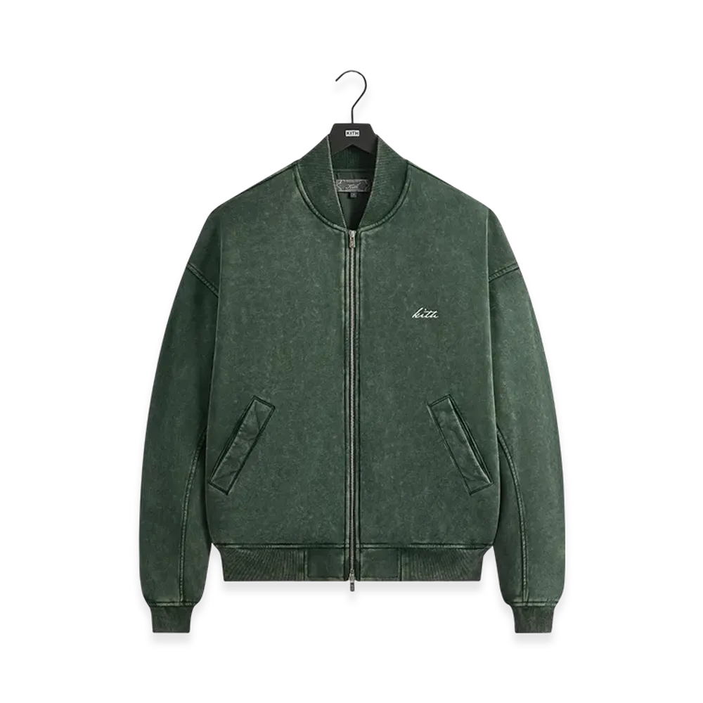 Kith Antique Wash Avery Bomber Jacket "Stadium"