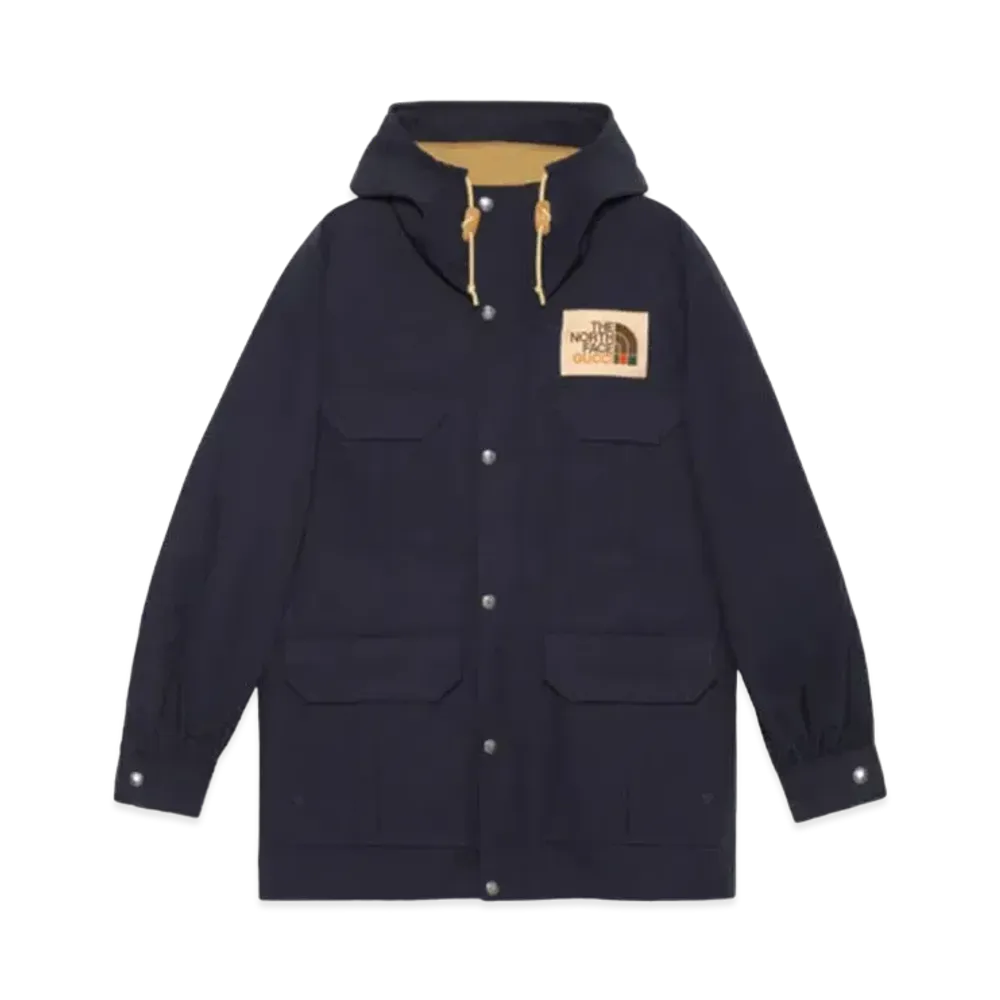 GUCCI x The North Face Nylon Mountain Jacket "Navy"