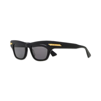Bottega Veneta Acetate Sunglasses "Black"