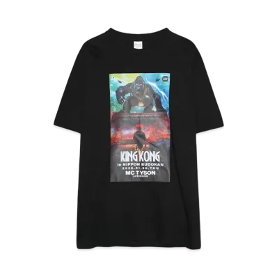 MC TYSON | KING KONG IN 武道館 \ T-Shirt "BLACK"