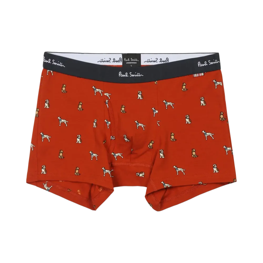 Paul Smith New Dogs Boxer Shorts "Orange"