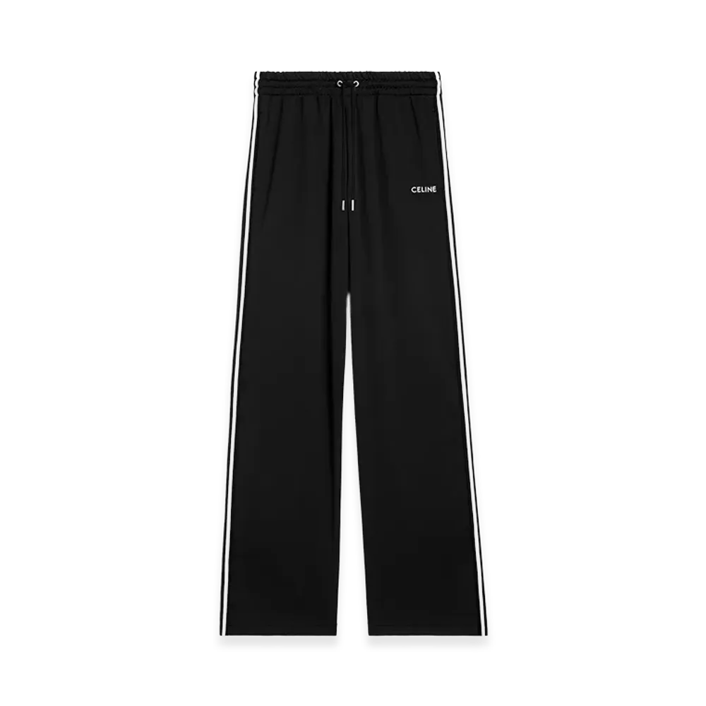 CELINE Tracksuit Pants / Double-Face Jersey "Black"