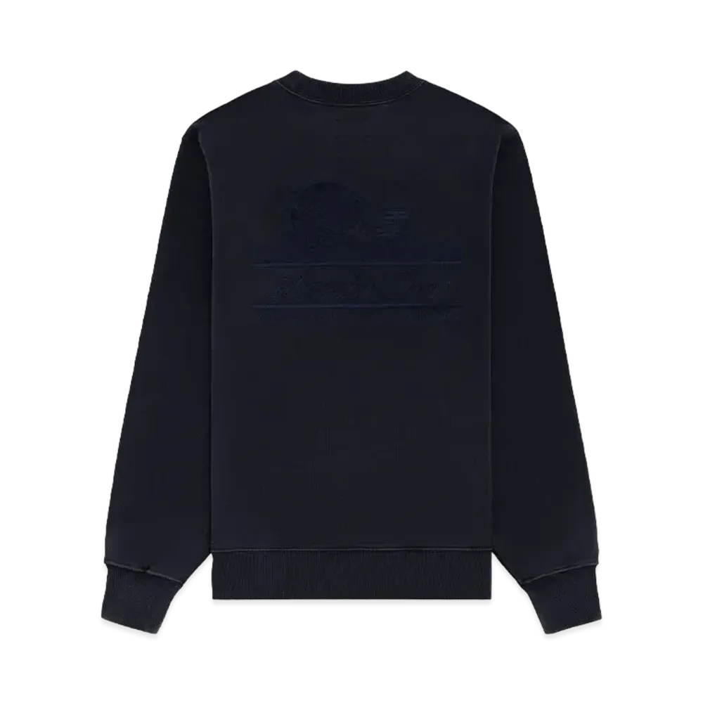 Aime Leon Dore Tonal Unisphere Crewneck Sweatshirt "Navy"