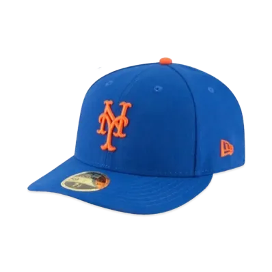 NEW ERA 59FIFTY 5950 LP MLB Low Profile "Mets Blue"