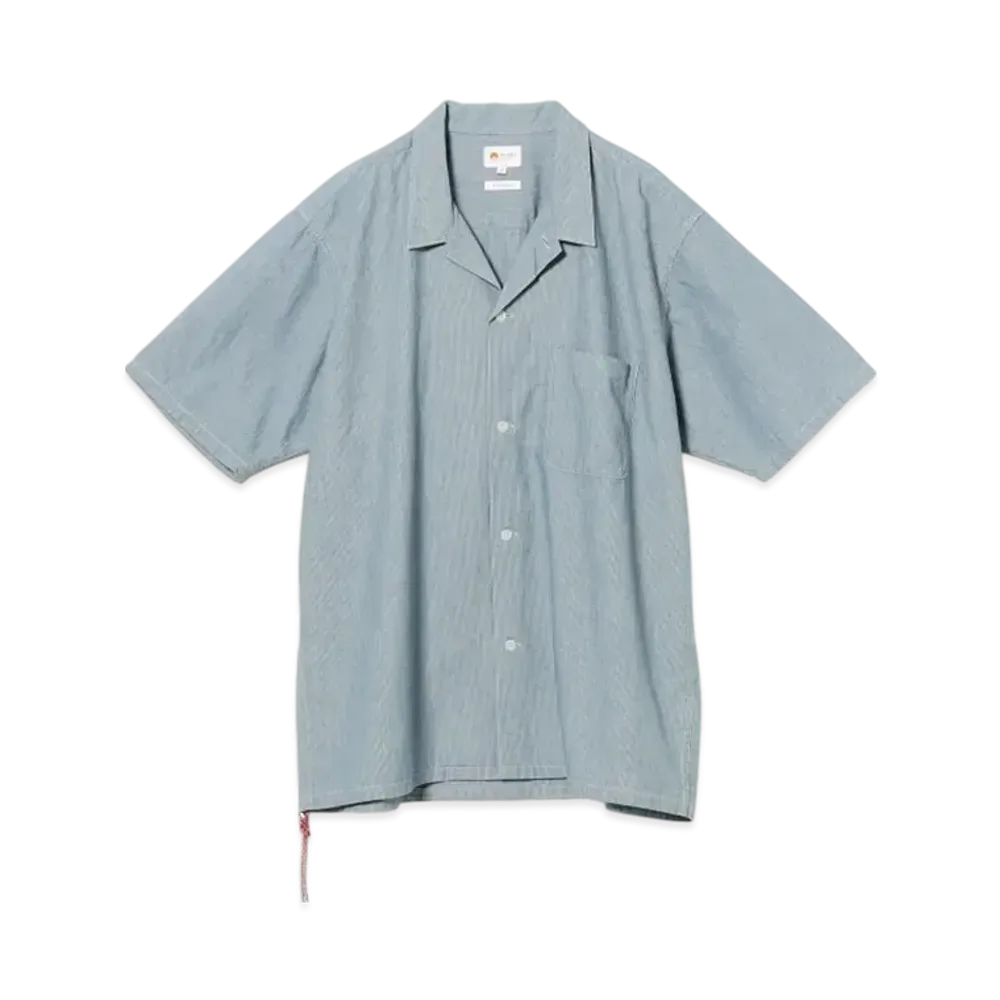 BEAMS Denim Work Shirt "MiniStripe"