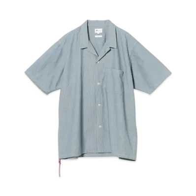 BEAMS Denim Work Shirt "MiniStripe"