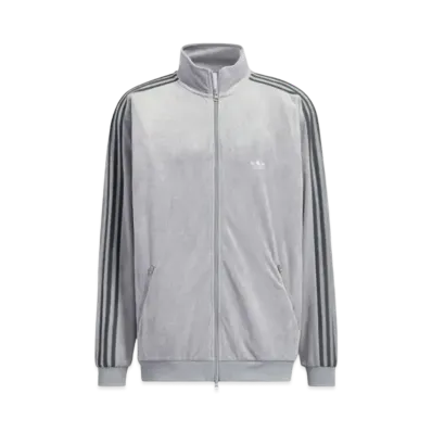 adidas Beckenbauer Velor Track Jacket "Light Onyx"