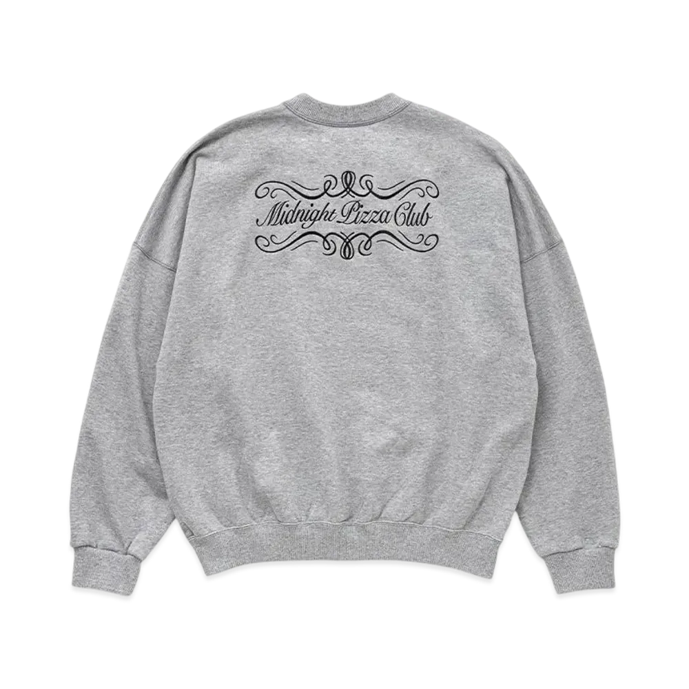 TTT MSW x MIDNIGHT PIZZA CLUB Sweat "Gray"