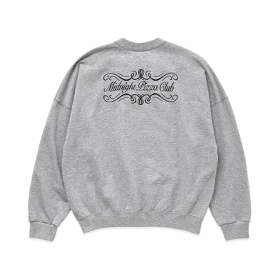 TTT MSW x MIDNIGHT PIZZA CLUB Sweat "Gray"
