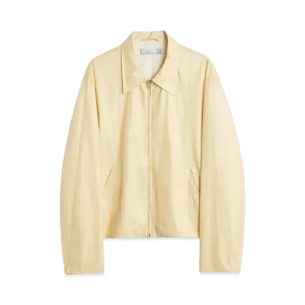 OUR LEGACY Mini Jacket Rubberized Nylon "Cream"
