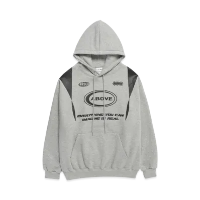ILLEDIT Above Logo Hoodie "Melange"