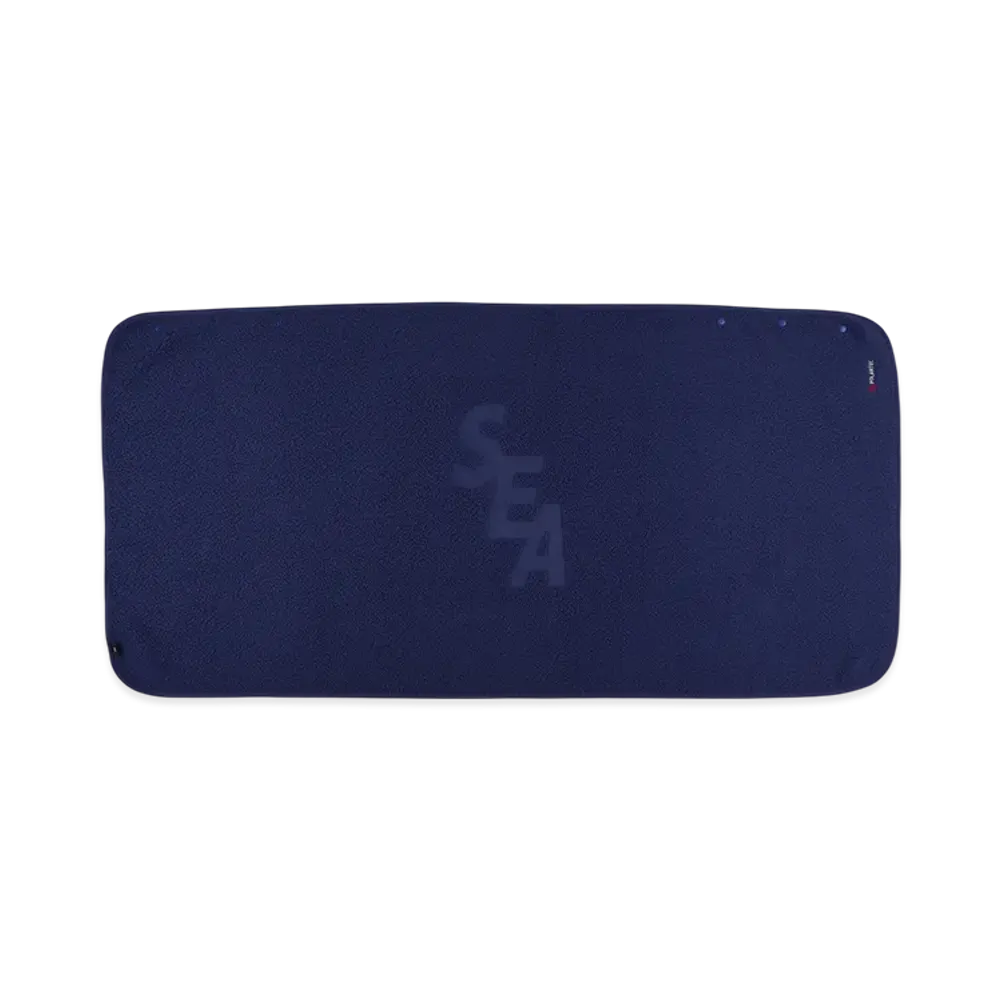 WIND AND SEA Polartec Thermal Boa Fleece Stole "Royal Blue"