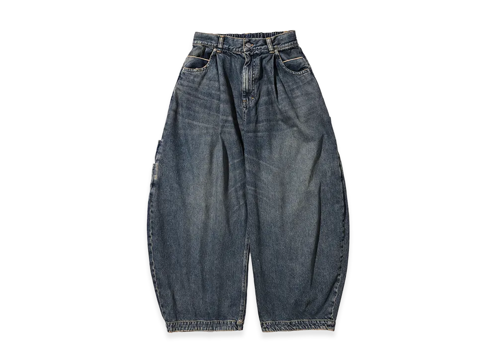 CLESSTE Vintage Dyed Selvedge Denim City Massive Utility Pants "Vintage Indigo"
