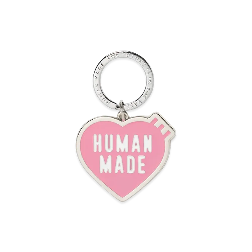 HUMAN MADE Heart Keyring "Pink"