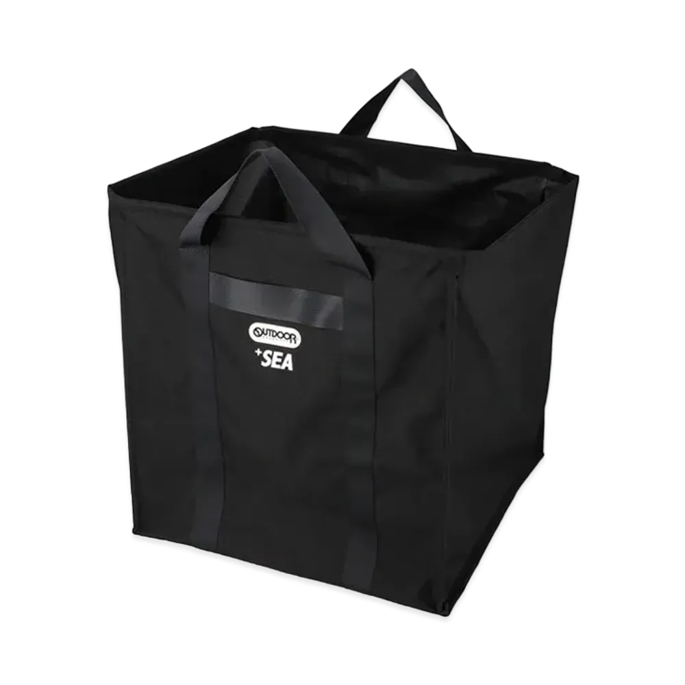 WIND AND SEA X OUTDOOR GARDEN BAG LARGE "Black"