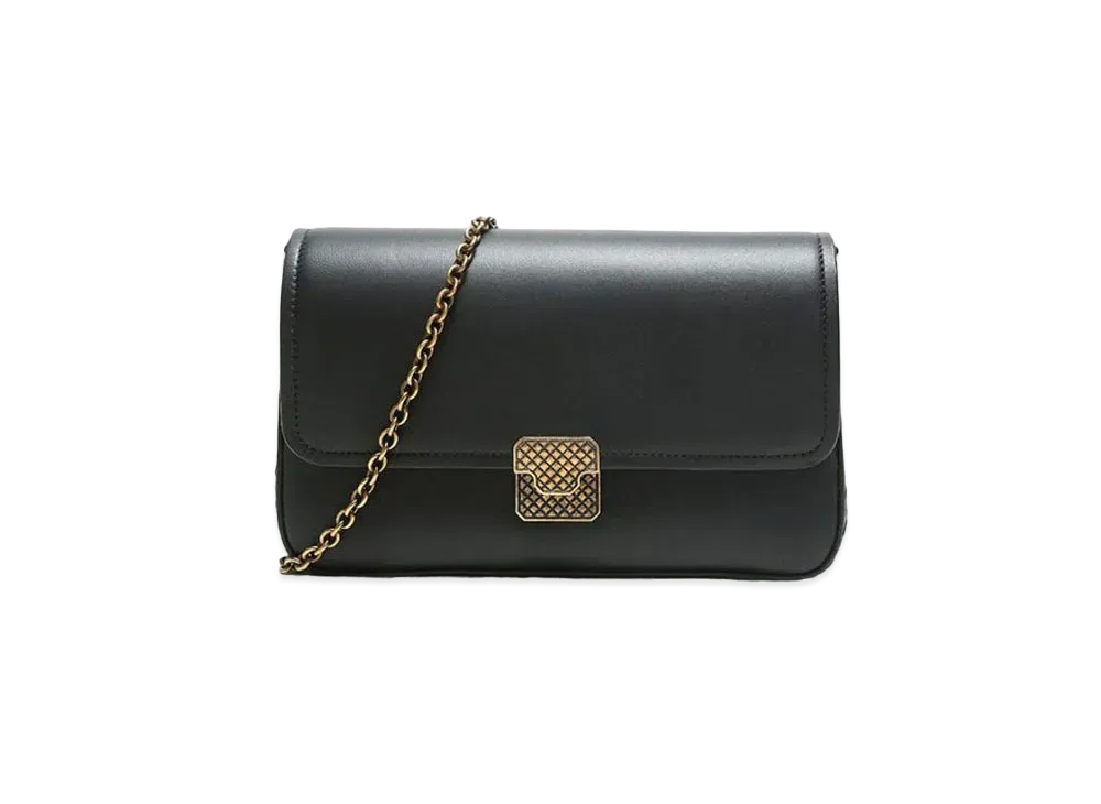 Bottega Veneta Chain Wallet Shoulder Bag "Black"