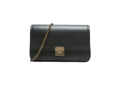 Bottega Veneta Chain Wallet Shoulder Bag "Black"