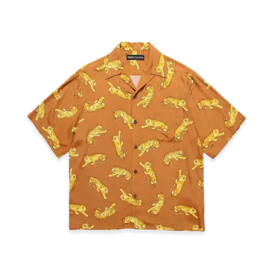 WACKO MARIA x Tim Lehi Hawaiian Shirt "Brown"