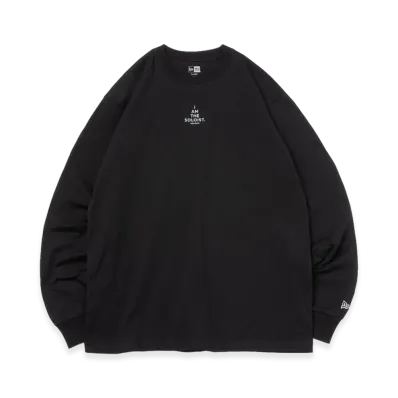 NEW ERA x TAKAHIROMIYASHITATheSoloist. SS24 L/S Cotton T-Shirt Regular Fit "Black"
