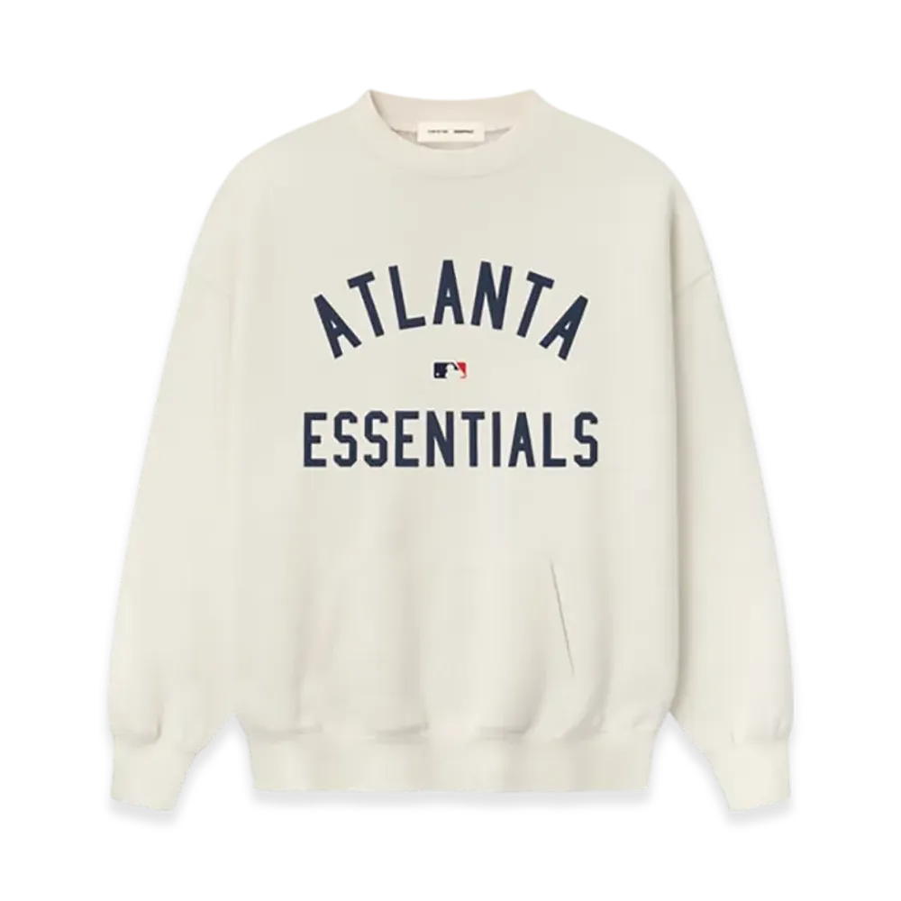 FEAR OF GOD Braves Sport Crewneck "Cream White"
