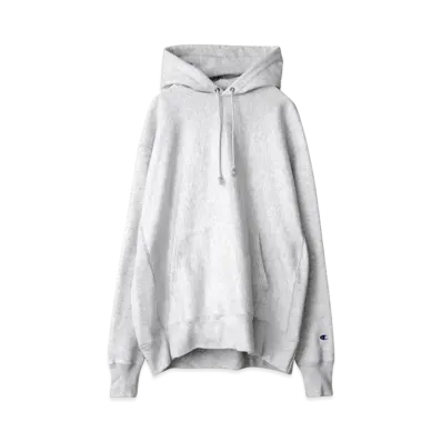 Champion Reverse Weave Pullover Sweatshirt Hoodie "Silver Grey"