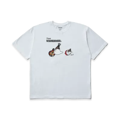 NEIGHBORHOOD NH . Tee SS-5 "White"