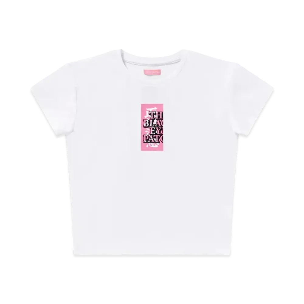 BlackEyePatch HWC Label Baby Tee "White"