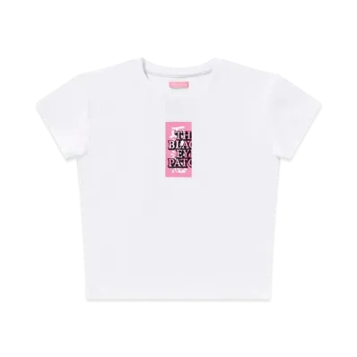BlackEyePatch HWC Label Baby Tee "White"
