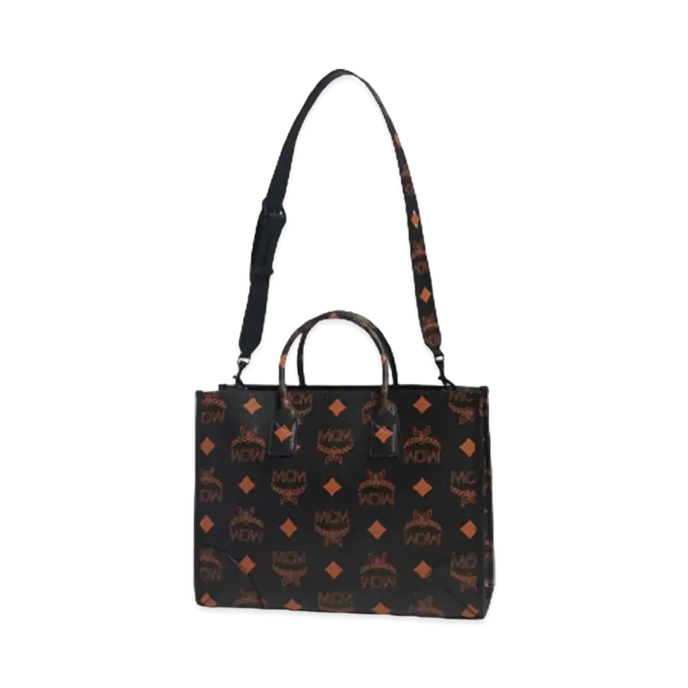 MCM MUNCHEN TOTE "BLACK"