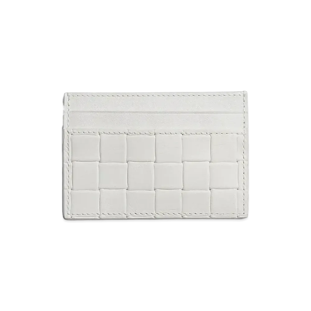 Bottega Veneta Credit Card Holder "White"