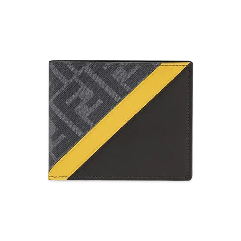 FENDI Wallet With Coin Case "Gray"