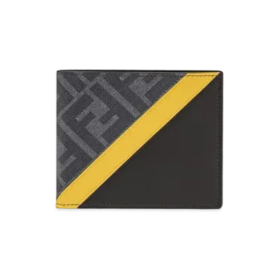 FENDI Wallet With Coin Case "Gray"